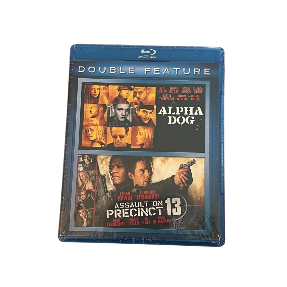 Alpha Dog / Assault on Precinct 13 Blu-ray Double Feature NEW Sealed 2011